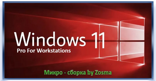 Windows 11 Pro For Workstations x64 lite 21H2 build 22000.527 by Zosma