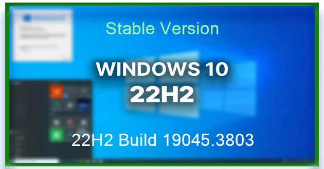 Windows 10 Pro 22H2 (19045.3803) x64