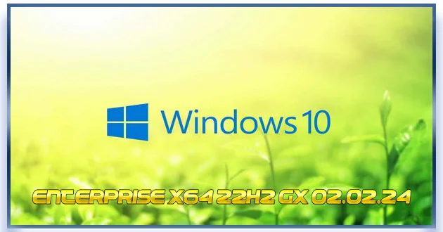 Windows 10 Enterprise x64 22H2 Русская [GX 02.02.24]