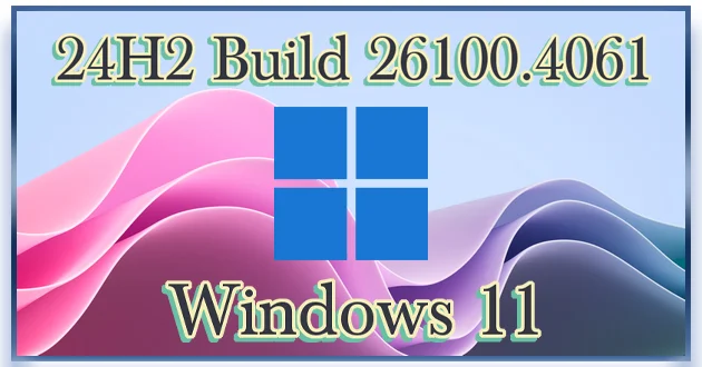 Windows 11 Pro 24Н2 Build 26100.4061 by ivandubskoj