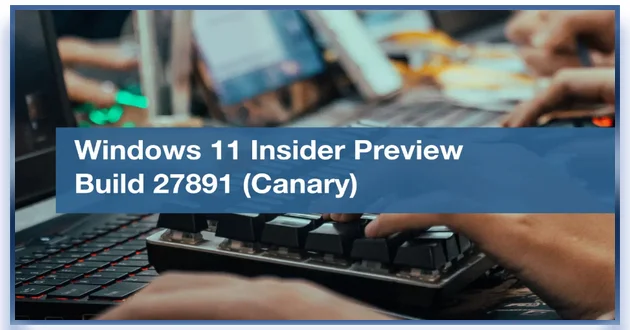 Windows 11 Pro Русская Dev Build 27891.1000