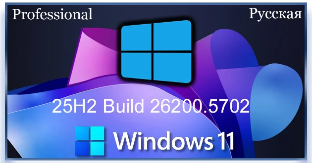 Windows 11 Pro 25H2 Build 26200.5702 Dev