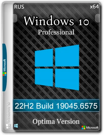 Windows 10 Pro 22H2 Build 19045.6575 Optima