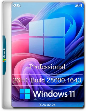 Windows 11 Pro 26H1 Build 28000.1643 Full version