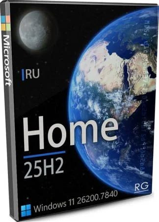 Windows 11 Home 25H2 Local Edition 26200.7840 by Revision