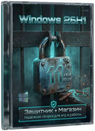 Windows 11 Pro 26H1 Build 28000.1575 + Защитник + Магазин без телеметрии