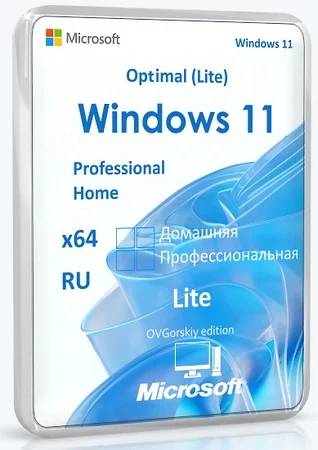 Windows 11 Pro-Home Optim Lite 25H2 by OVGorskiy 02.2026