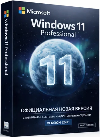 Облегченная сборка Windows 11 26H1 Pro 28000.2525