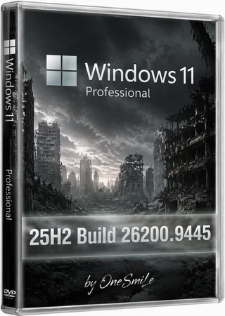 Windows 11 Pro 25H2 Build 26200.9445 by OneSmiLe