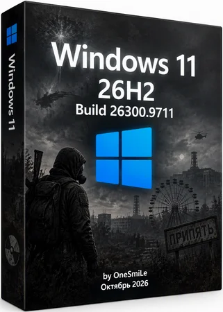 Windows 11 с лаунчером 26H2 Build 26300.9711 by OneSmiLe