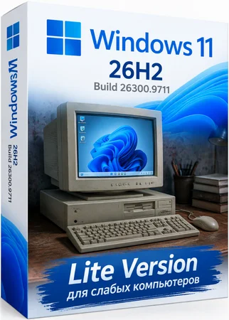 Windows 11 для слабых ПК 26H2 Build 26300.9711